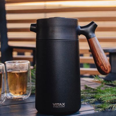 Лот: 24939412. Фото: 1. Вакуумный френч-пресс Vitax Steelware... Чайники, заварники, турки