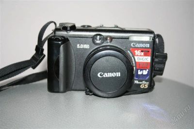 Лот: 1118497. Фото: 1. фотоаппарат Canon PowerShot G5. Цифровые компактные