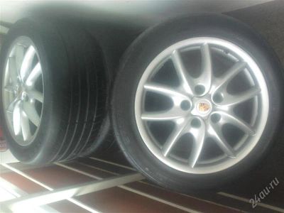 Лот: 2772827. Фото: 1. колеса PORSCHE. Шины на дисках