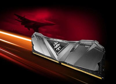Лот: 14765075. Фото: 1. 16Gb (2x8Gb) DDR4 AData 3000MHz... Оперативная память