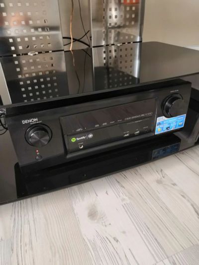 Лот: 17785948. Фото: 1. Комплект Av ресивер denon avr-x1100w... Ресиверы