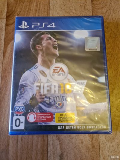 Лот: 17149377. Фото: 1. Fifa 18 PS4 / Лицензионный диск... Игры для консолей