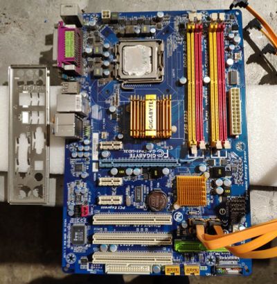 Лот: 15014161. Фото: 1. Комплект gigabyte GA-41-UD3L... Комплекты запчастей