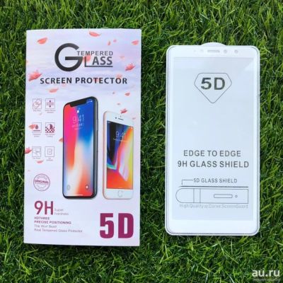 Лот: 13503672. Фото: 1. Защитное стекло 5D Xiaomi Redmi... Дисплеи, дисплейные модули, тачскрины