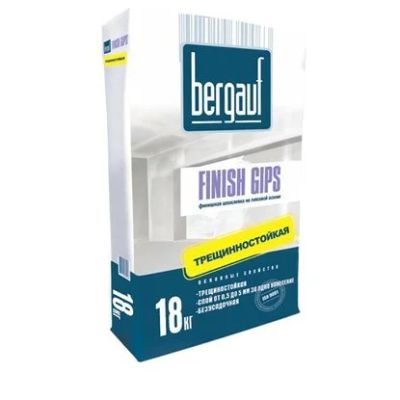 Лот: 14060836. Фото: 1. Шпаклевка Bergauf Finish Gips... Другое (отделочные материалы)