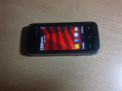 Лот: 1526145. Фото: 1. Nokia 5530 XpressMusic в карбоне. Смартфоны