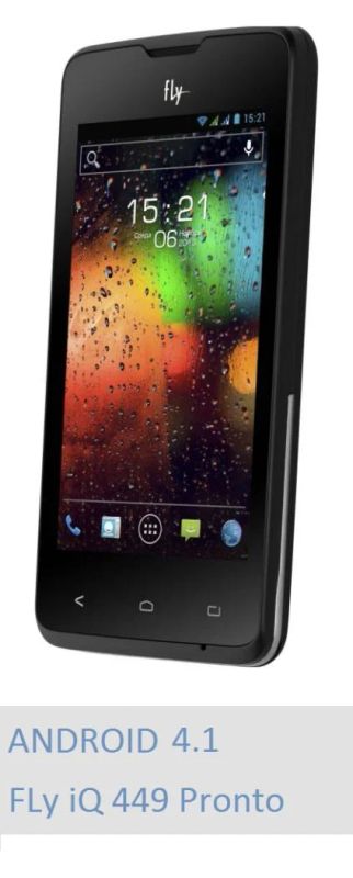 Лот: 6392183. Фото: 1. Смартфон FLy iQ 449 Pronto На... Смартфоны