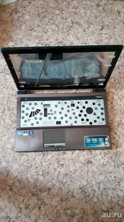 Лот: 13726675. Фото: 1. Корпус от ноутбука Asus K53E. Корпуса, блоки питания