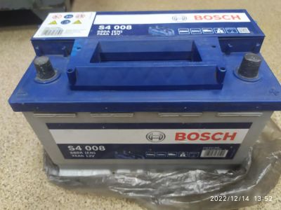 Лот: 19723771. Фото: 1. Аккумулятор BOSCH S4 008 Silver... Аккумуляторы