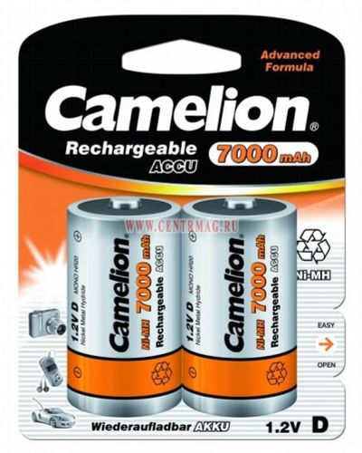 Лот: 11850464. Фото: 1. Аккумулятор R20 D ( 7000mAh) Ni-MH... Аккумуляторы