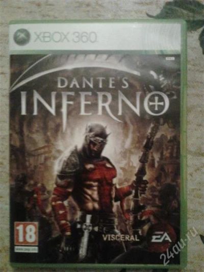 Лот: 2358140. Фото: 1. Dantes inferno для Xbox 360. Игры для консолей