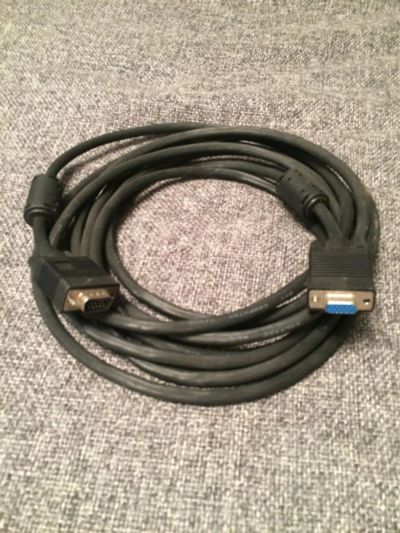 Лот: 7508929. Фото: 1. Кабель VGA - VGA удлинитель 5... Шлейфы, кабели, переходники