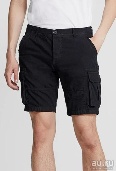 Лот: 14427607. Фото: 1. Шорты Cargo мужские Piazza Italia... Брюки, джинсы, шорты