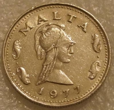 Лот: 7903789. Фото: 1. 2 цента 1977 Мальта. Европа