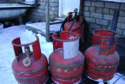 Лот: 4396882. Фото: 1. Баллон пропановый 5л. Баллоны, газ в баллонах