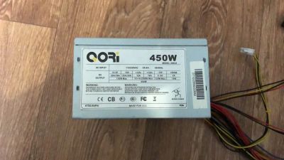 Лот: 15823214. Фото: 1. Блок питания 450W с рубля. Корпуса, блоки питания