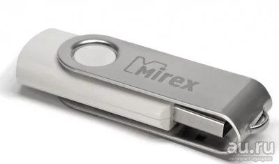 Лот: 14290718. Фото: 1. Флэш-диск Mirex 8Gb USB 2.0 SWIVEL... USB-флеш карты