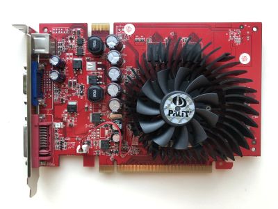 Лот: 21443249. Фото: 1. PCI-E 128Mb Palit GeForce 7300GT. Видеокарты