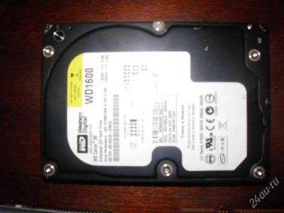 Лот: 1754311. Фото: 1. hdd WD 1600. Жёсткие диски (HDD)