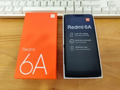 Лот: 14064622. Фото: 1. Xiaomi Redmi 6A 32GB Black. Смартфоны