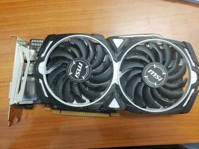 Лот: 19666687. Фото: 1. MSI Radeon RX 570 ARMOR 8GB OC. Видеокарты