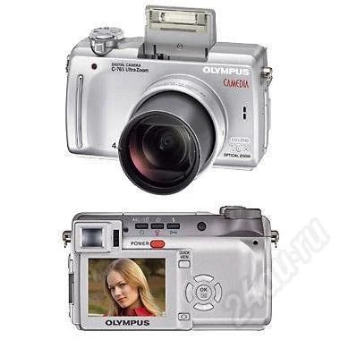 Лот: 322870. Фото: 1. Цифровой фотоаппарат Olympus Camedia... Цифровые компактные