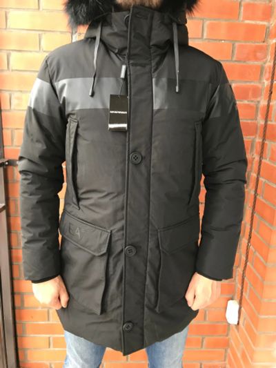 Лот: 12323693. Фото: 1. Куртка парка зимняя Emporio Armani... Верхняя одежда