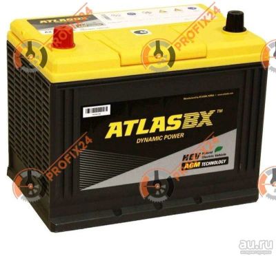 Лот: 13288411. Фото: 1. Аккумулятор ATLAS AGM 65D26R 75... Аккумуляторы