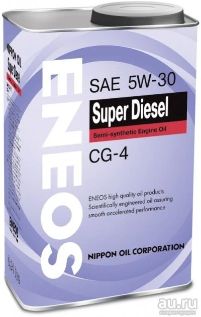 Лот: 11570629. Фото: 1. Масло Eneos Diesel 5w30 semi-synthetic... Масла, жидкости
