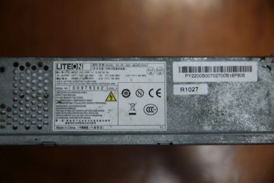 Лот: 21221556. Фото: 1. Блок питания для ПК узкий Liteon... Корпуса, блоки питания