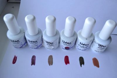 Лот: 5399401. Фото: 1. Гель лак Lidan 15 ml. Лак для ногтей