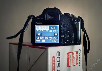 Лот: 2305757. Фото: 1. Зеркальный Фотоаппарат CANON EOS... Цифровые зеркальные