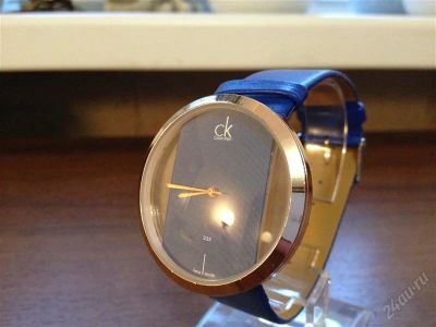 Лот: 2555033. Фото: 1. Часы Calvin Klein (синий циферблат... Другие наручные часы