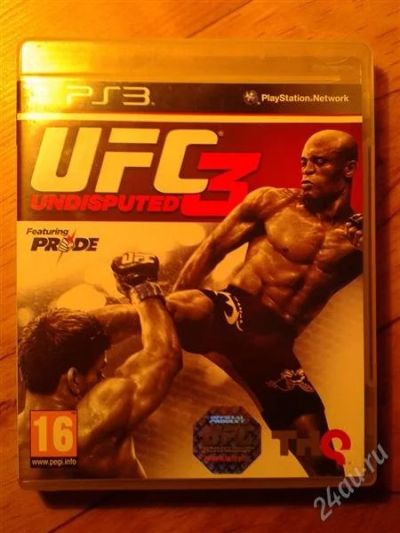 Лот: 2483314. Фото: 1. Игровой Диск для PS3 "UFC Undisputed... Игры для консолей