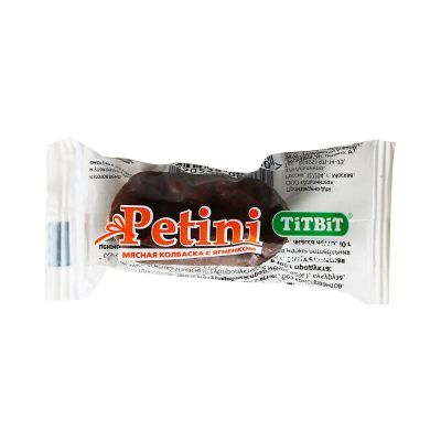 Лот: 10400797. Фото: 1. лакомство Titbit Petini С Ягненком... Корма