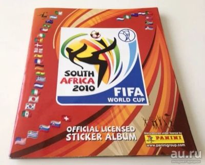 Лот: 15127735. Фото: 1. Альбом с наклейками 2010 (Panini... Наклейки, карточки, вкладыши