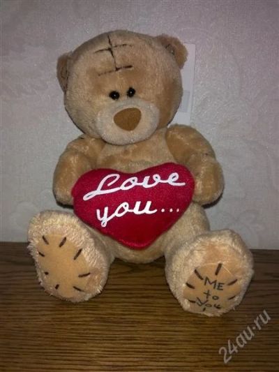 Лот: 1245707. Фото: 1. Мишка коллекции "Me to you" с... Подарки на 8 марта