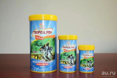 Лот: 15438542. Фото: 1. Корм для рыб AQUAV Tropical Fish... Корма