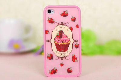 Лот: 4576634. Фото: 1. Чехол для iPhone 4/4S Пластик... Чехлы, бамперы