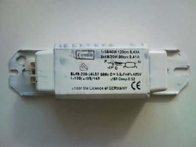 Лот: 7257673. Фото: 1. Электромагнитный дроссель 36/40W... Другое освещение