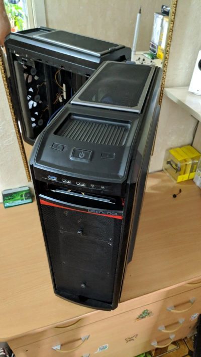 Лот: 14112957. Фото: 1. Корпус DeepCool черный [Standart-ATX... Корпуса, блоки питания