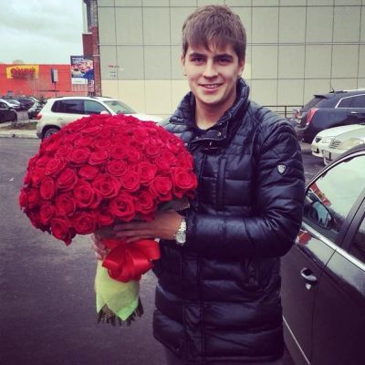 Лот: 4705652. Фото: 1. Букет из 101 красной розы ! Голландия... Другое (цветы, букеты)