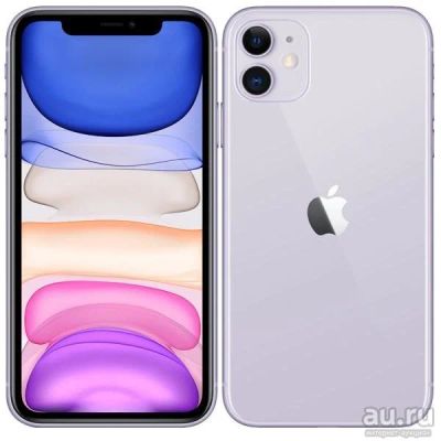 Лот: 17051799. Фото: 1. Новый Apple iPhone 11 64 ГБ Purple... Смартфоны