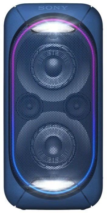 Лот: 12024559. Фото: 1. Аудиосистема SONY GTK XB60 синяя. Музыкальные центры, магнитолы