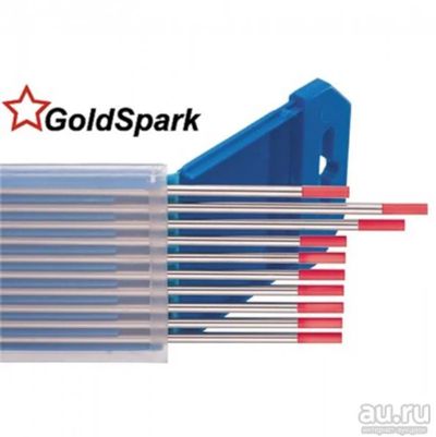Лот: 17426699. Фото: 1. Вольфрам GoldSpark WT-20 d=4,0мм... Электроды, проволока для сварки
