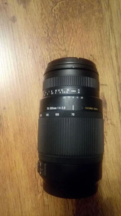 Лот: 8943945. Фото: 1. Объектив Sigma DG 70-300. Объективы