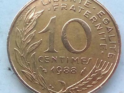 Лот: 16285703. Фото: 1. Монета Франции 10 сантимов, 1962-2001. Европа