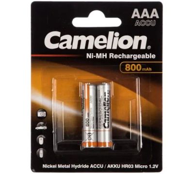 Лот: 19516307. Фото: 1. Аккумулятор Ni-MH AAA Camelion... Батарейки, аккумуляторы, элементы питания