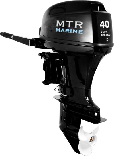 Лот: 25208684. Фото: 1. 2х-тактный лодочный мотор MTR... Лодочные моторы