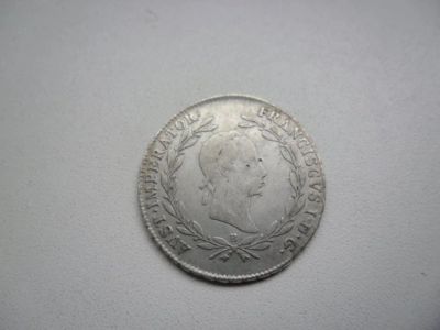 Лот: 3436244. Фото: 1. Австрия,20 крейцеров 1830г. серебро... Германия и Австрия